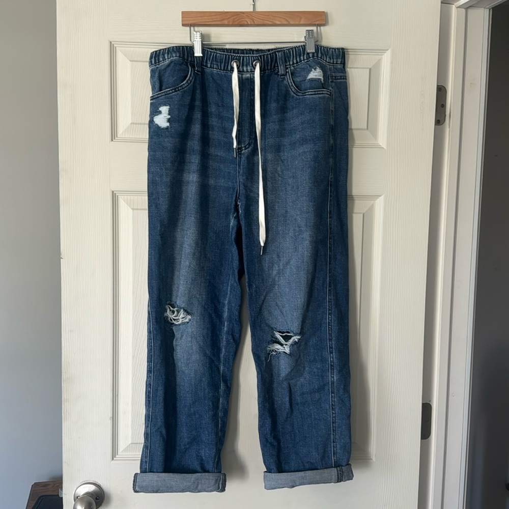 Aerie Drawstring Jeans